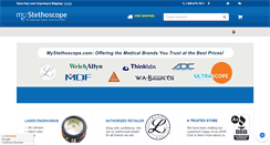 Desktop Screenshot of mystethoscope.com
